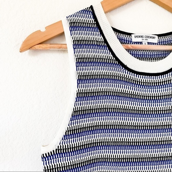 Opening Ceremony Microcable Stretch Knit Dress - Picture 9 of 13